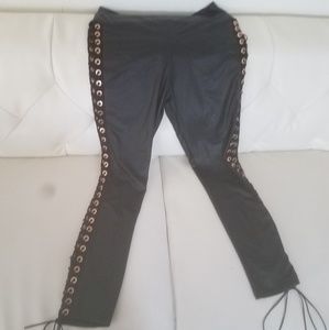 Leather pants